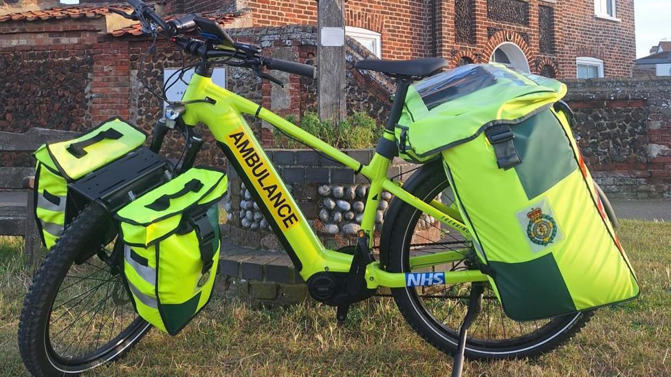 Coastal town gets 'game-changing' ambulance e-bike