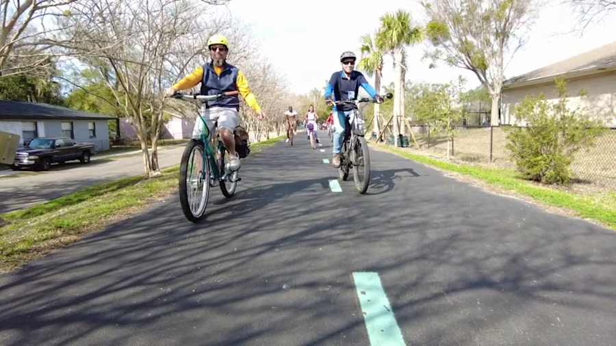 An Urban Bike Tour celebrates Black History in Durkeeville