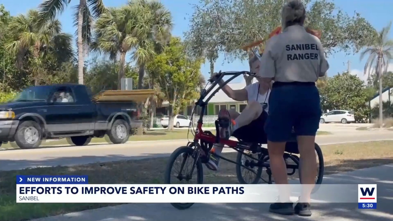 Sanibel’s new rangers educate cyclists on path rules and e-bike limits