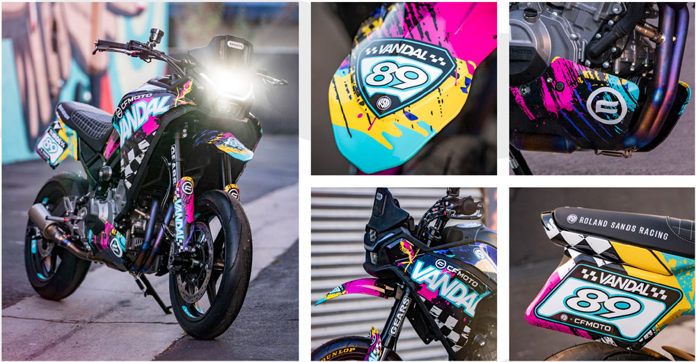 CFMoto x RSD Ibex 450 Vandal: Gymkhana Stunt Premiere