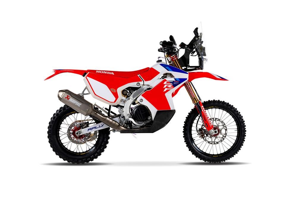 Honda announce limited-run CRF450RX Rally in full HRC factory trim available for customer purchase