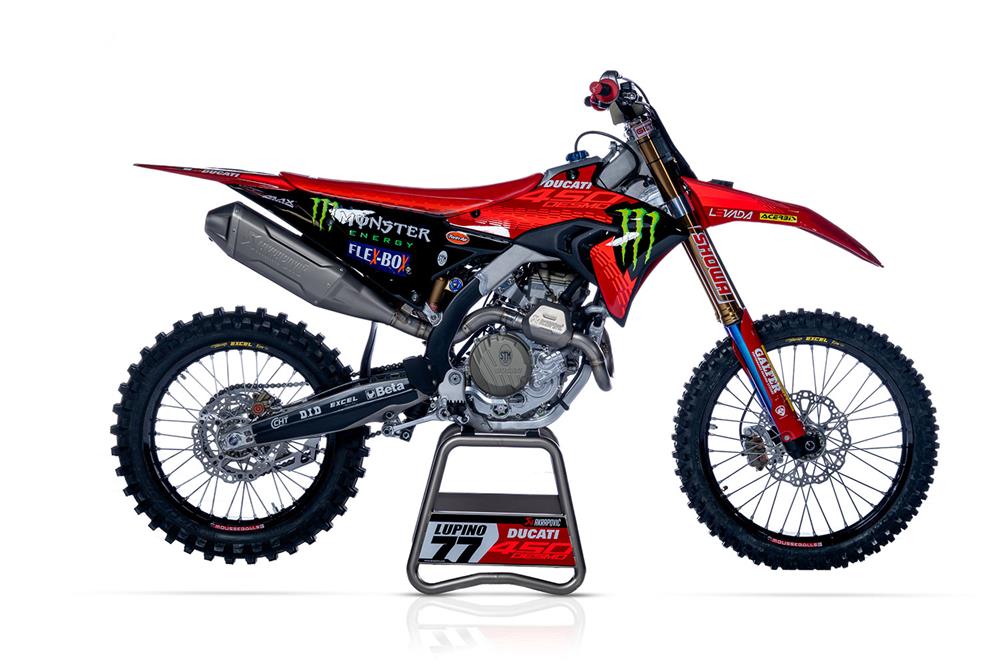 Ducati’s foray into MX off to a flyer after Desmo 250MX secures podium finish in championship debut